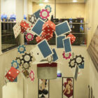 Εκτύπωση αυτοκόλλητου σε μακετόχαρτο σε κατασκευή στο Casino Thraki.